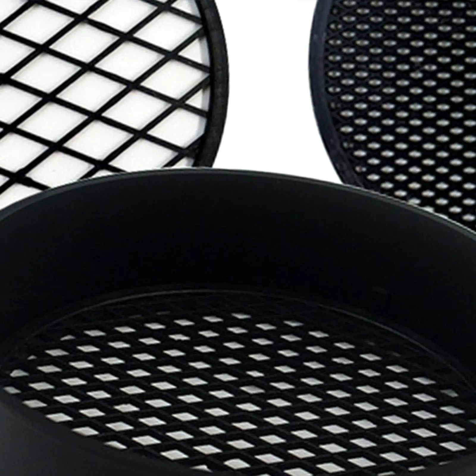 Soil Sieves Mesh Attachments Sturdy Interchangable Mesh Lightweight Accessories Multipurpose Hand Tools Soil Sifter Mesh Zpaxo