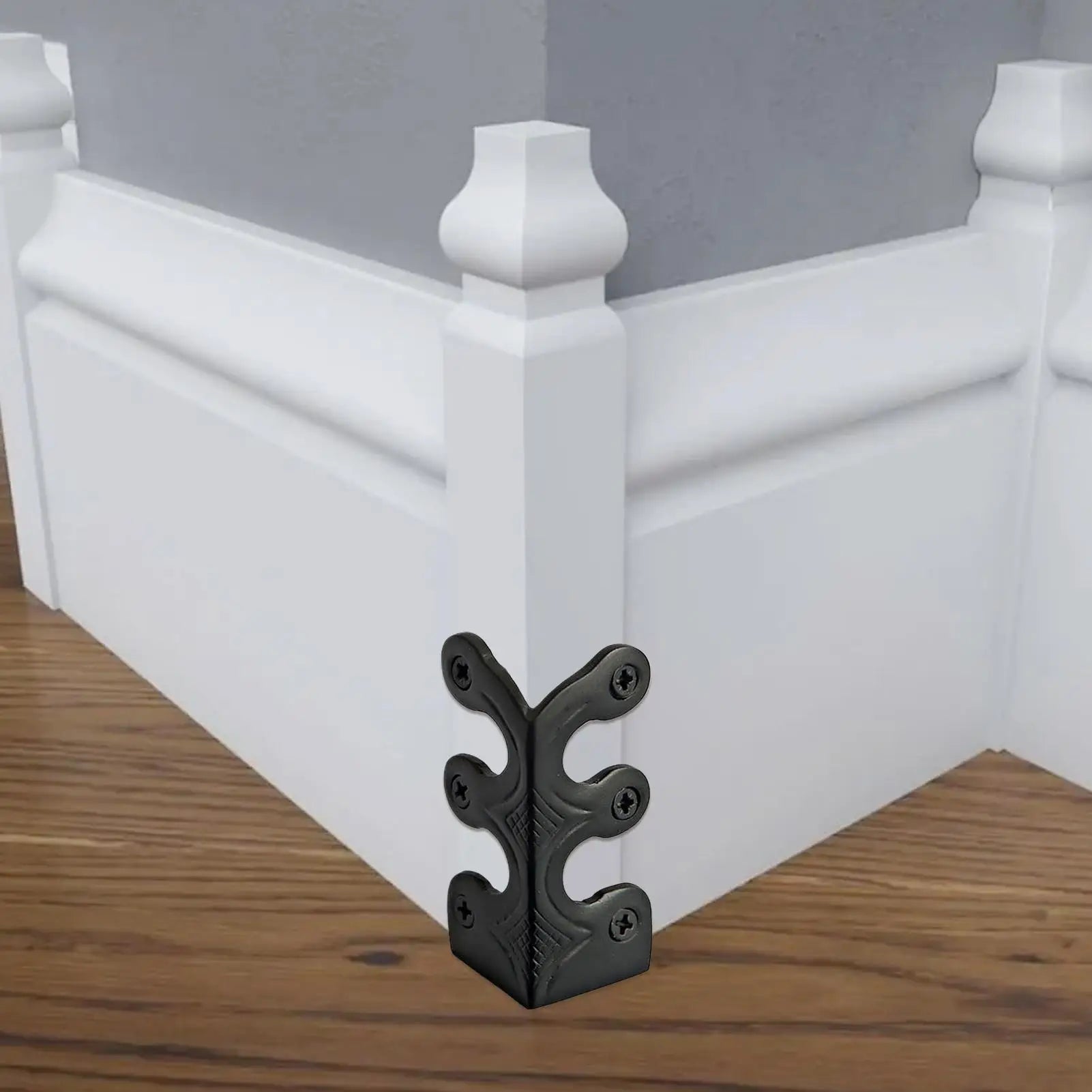 Skiffers Baseboard Corner Protectors Metal Skiffers Antique Baseboard Cover Solid Brass Home Corner Guard Decorative Protector Zpaxo