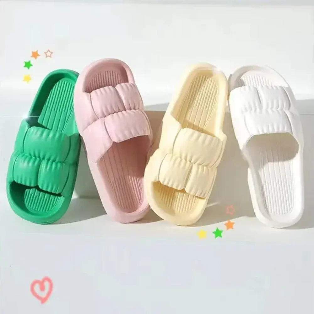 Soft EVA Slippers, Non-Slip Home & Bath Sandals, Comfortable Lightweight Summer Shoes, Cute Unisex Footwear, Durable & Cozy Zpaxo
