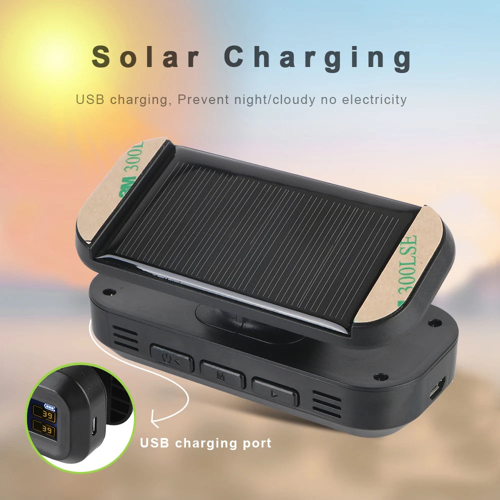 Tire Pressure Monitoring System Car Tyre Monitor Alarm 4 External