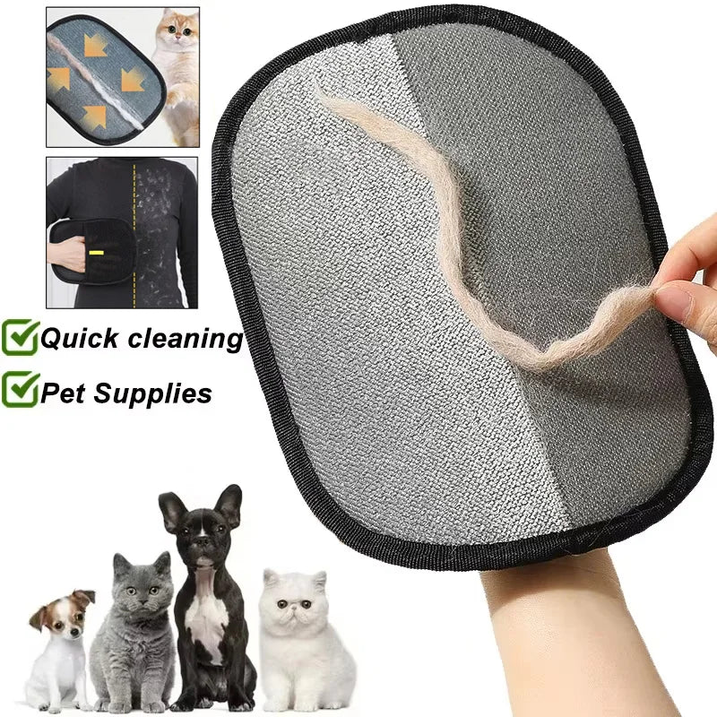 Pet Hair Remover Portable Washable Clothes Hair Dehairing Gloves Pet Cleaning Products Pet Accessories Zpaxo