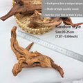 Driftwood for Aquarium,1PC 7-9INCH Large Natural Drift Wood Fish Tank Assorted Branch Decorations for Reptile Hide Zpaxo 1PC 20-25CM