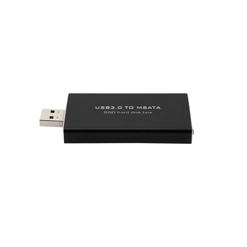 652F USB to mSATA SSD Hard Disk Box Converter Adapter Enclosure External for Case Zpaxo CN