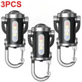 Mini LED COB Flashlight – USB Rechargeable Torch, 6 Modes