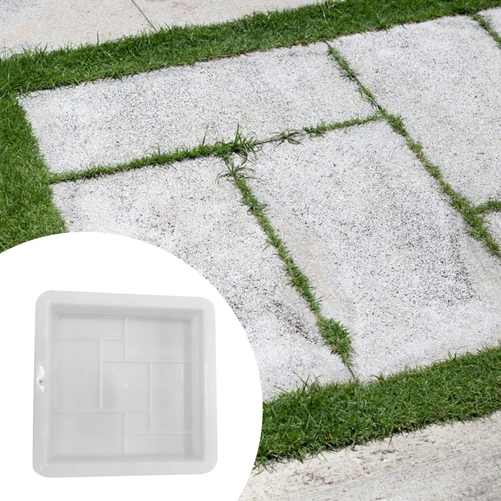 Square Concrete Stepping Stone Mold – DIY Garden Path Paver Concrete Paver Mold Zpaxo