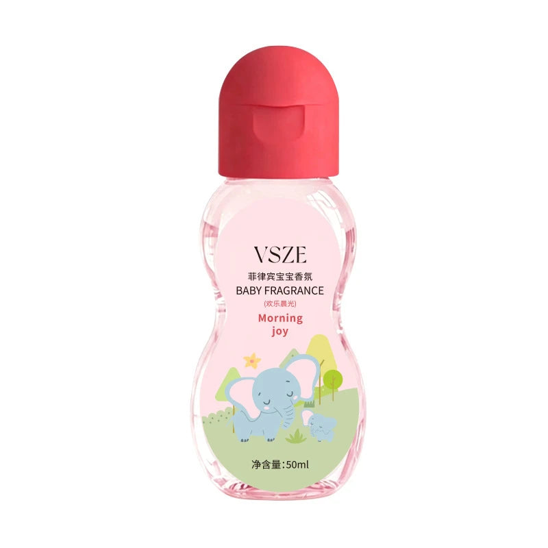 Baby Friendly Plant Extract Soft Scent Perfume Fresh Light Fragrance Natural Skin Calming Aroma Kids Home Daily Use 50ml Zpaxo Joyful Morning Light