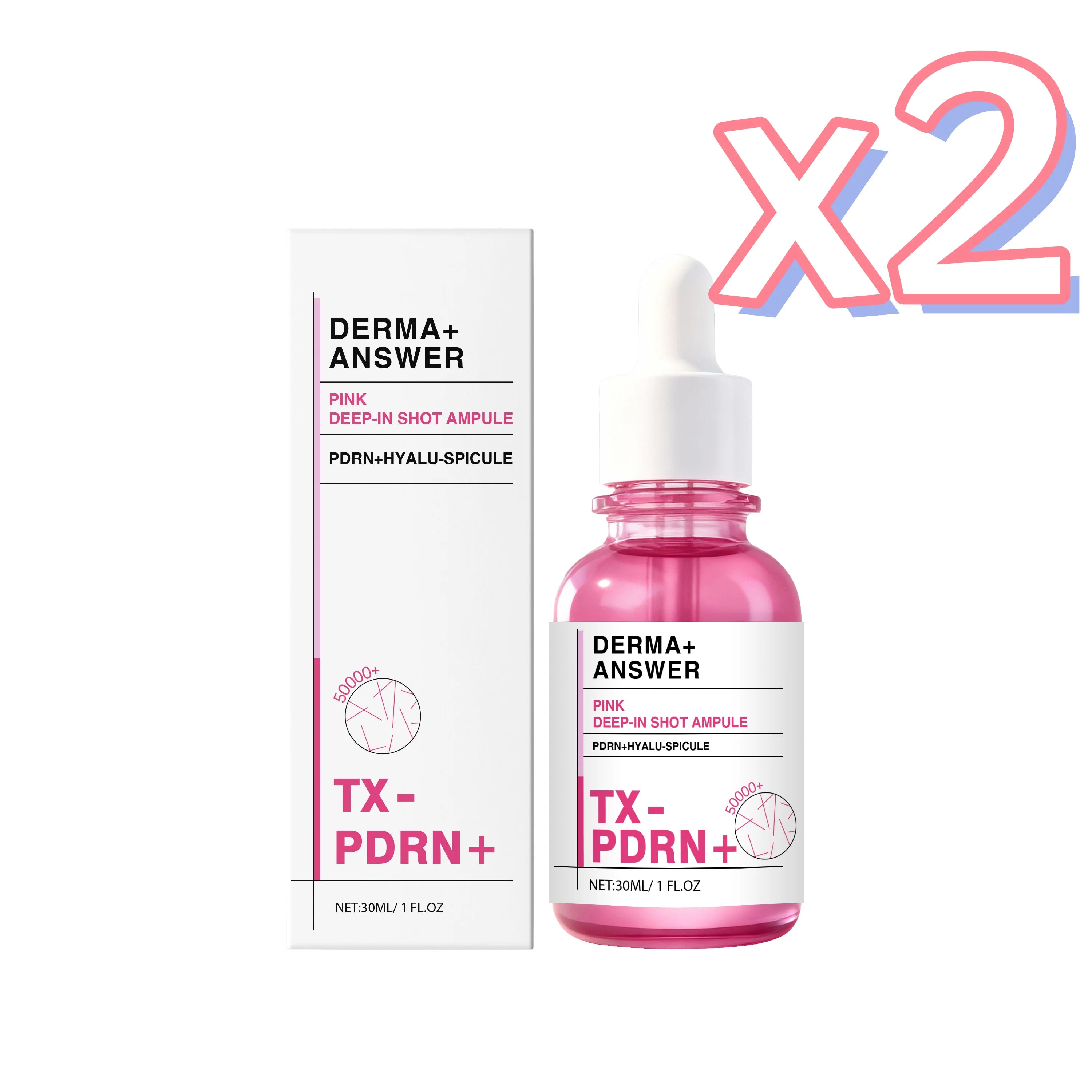 Nicotinamide & Collagen Brightening Face Serum 30ml Brightening Face Serum Zpaxo 30ml Boxed x 2pcs