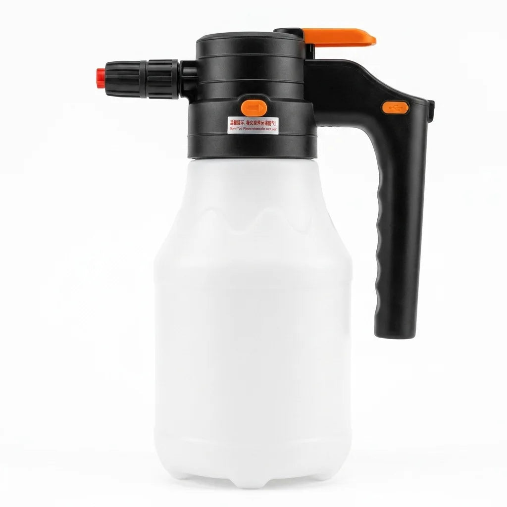 1.5L Electric Foam Sprayer – Portable High-Pressure Car Wash Gun