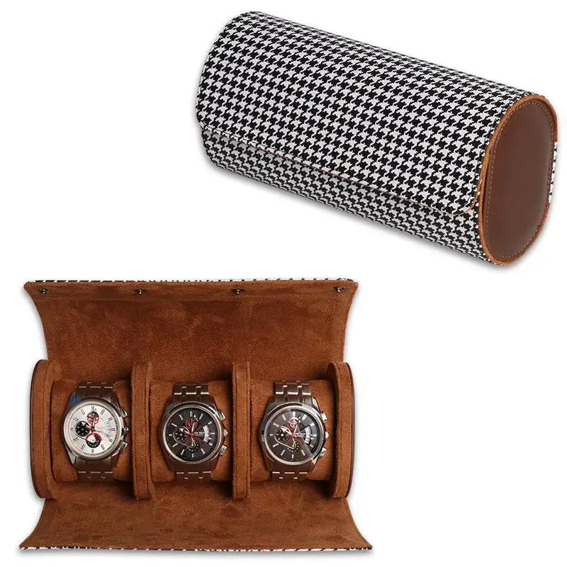 Watch Roll Travel Case-1 2 3 Slot Storage Organizer-secure Innovative
