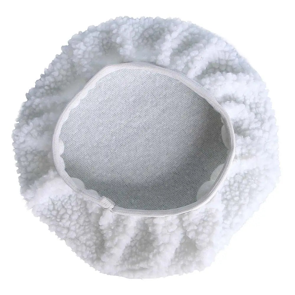 Car Paint Care Buffing Car Beauty Tool Polishing Bonnet Buffer Pad Polishing Terry Cloth Woolen Fleece Pad Waxing Polisher Zpaxo
