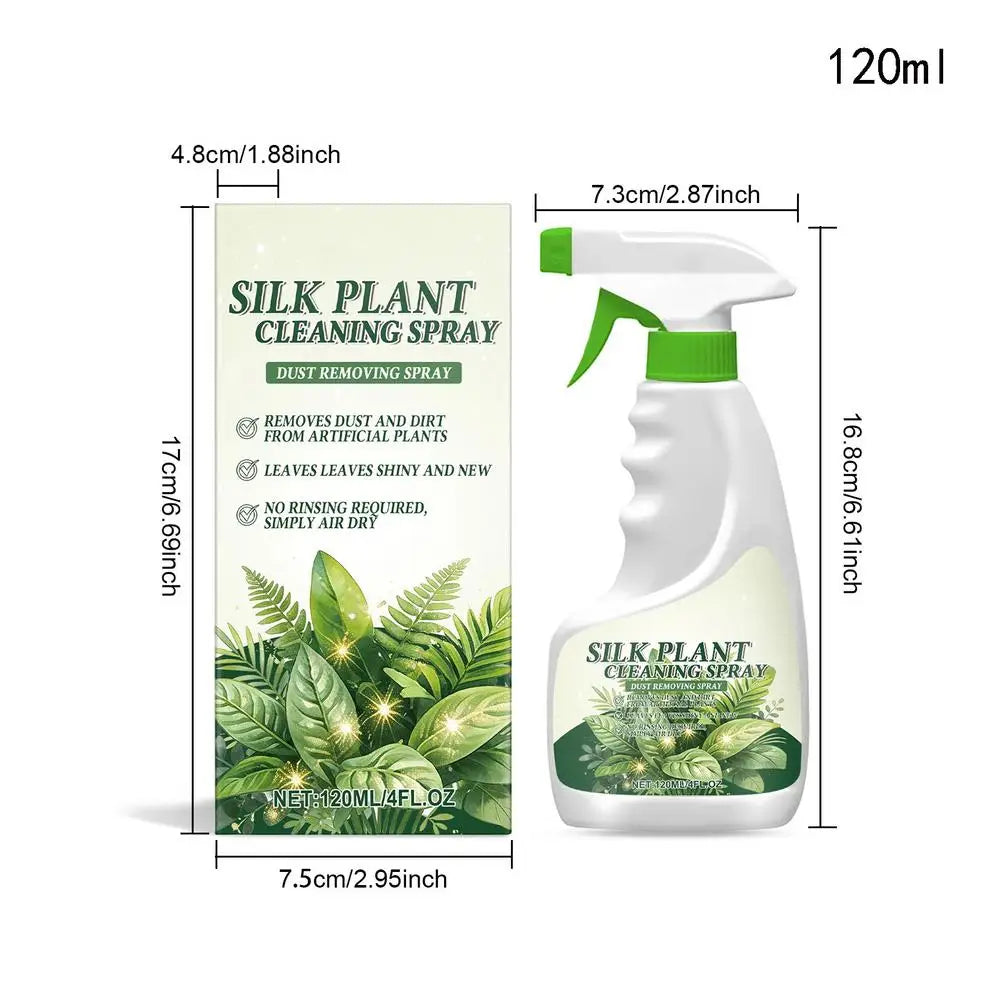 Silk Plant Cleaner Fake Flower Cleaning Spray Faux Dust Remover