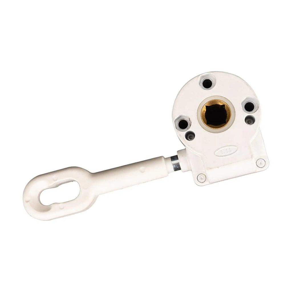 Outdoor Awning Crank Gearbox 360 Degree Rotating Universal Easily Mounted Professional Sturdy Accessories Sunshade Parts Zpaxo