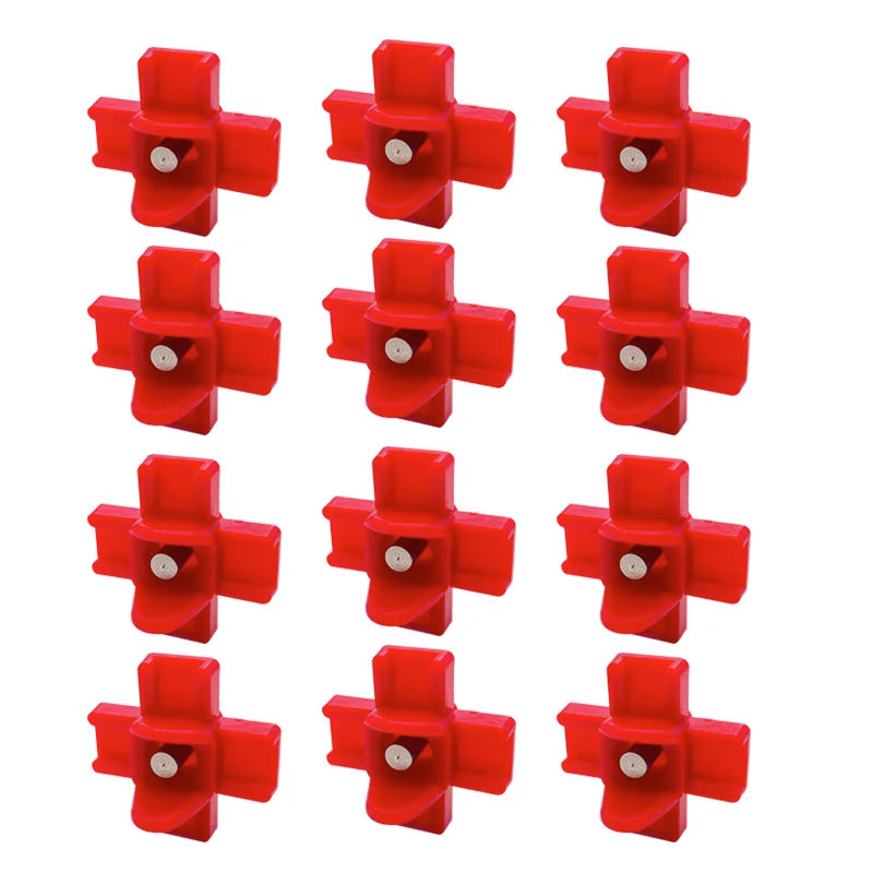 5 Chicken Feeder Nipples Cross 360 Angle Automatic Water Drinking