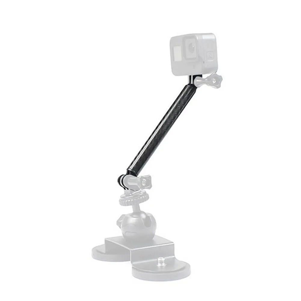For Insta360 One X R Aluminum Alloy Extension Arm Pole Mount Base For GoPro 10 9 8 7 Max Series Accessories Helmet Extension Arm