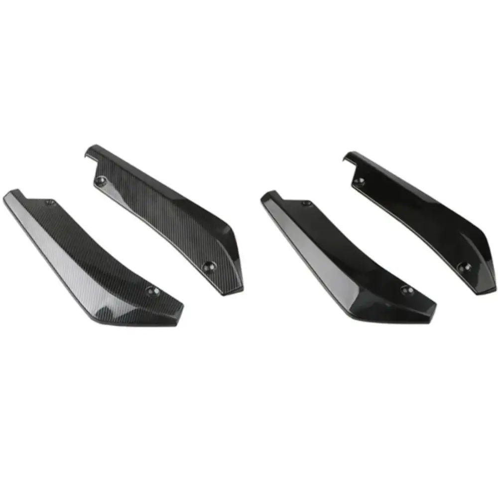 Carbon Fiber Material Rear Corner Scratch Protector Diffuser Car Zpaxo