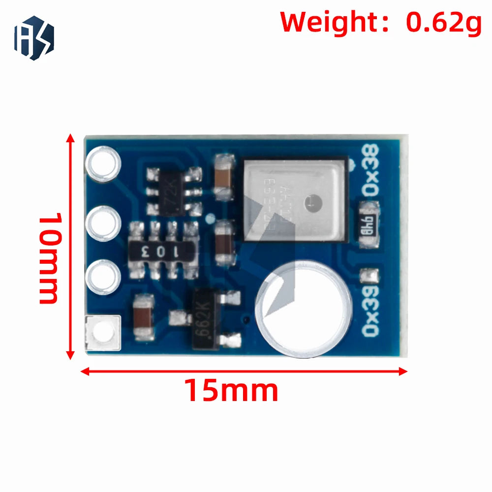 High Precision Digital Temperature and Humidity Sensor Measurement Module I2C Communication Replace AHT20 AHT21 aht10 AHT30 Zpaxo