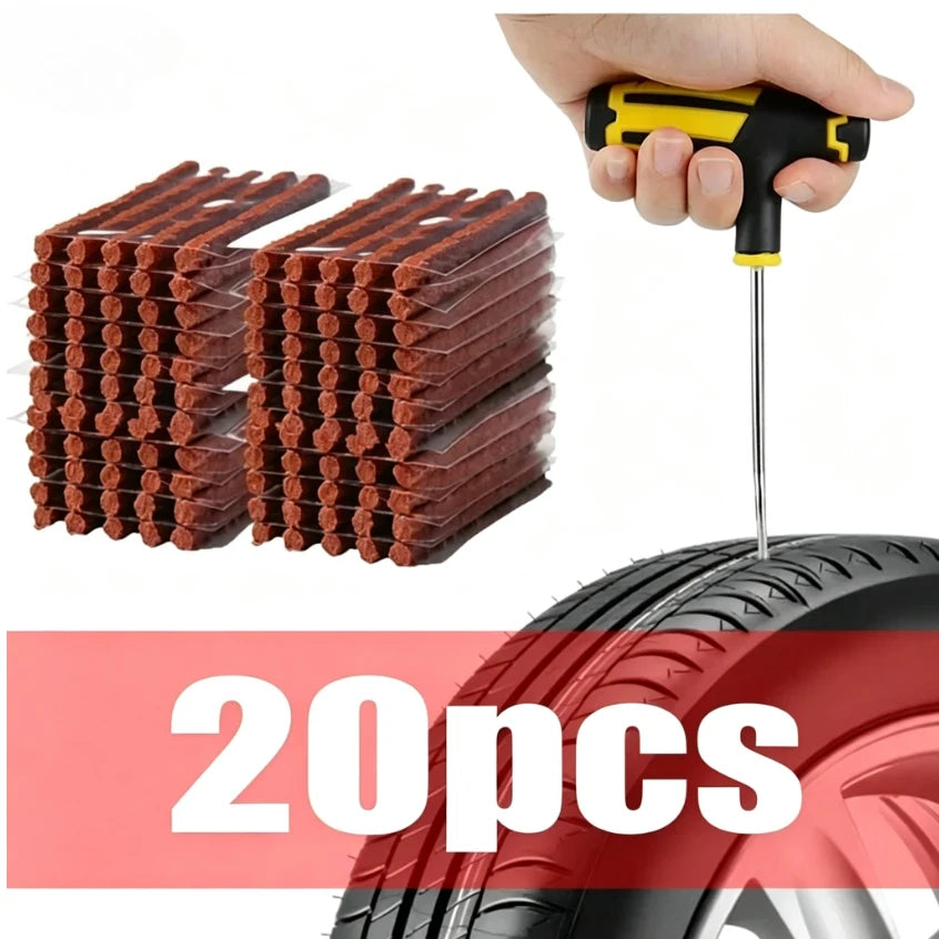 Car Tire Repair Tool Tubeless Tyre Puncture Plug Studding Rubber