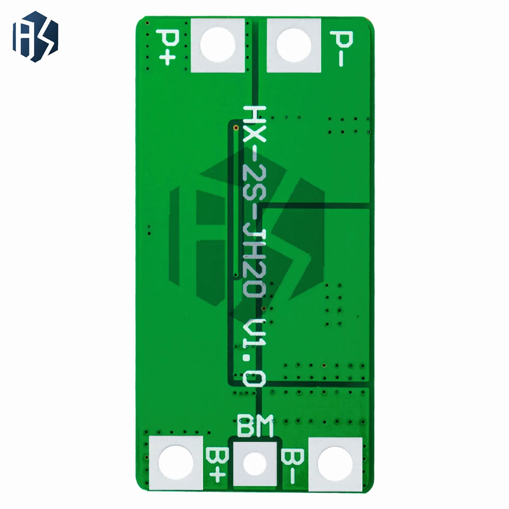 2S 10A 7.4V 18650 lithium battery protection board 8.4V balanced function/overcharged protection Good Zpaxo