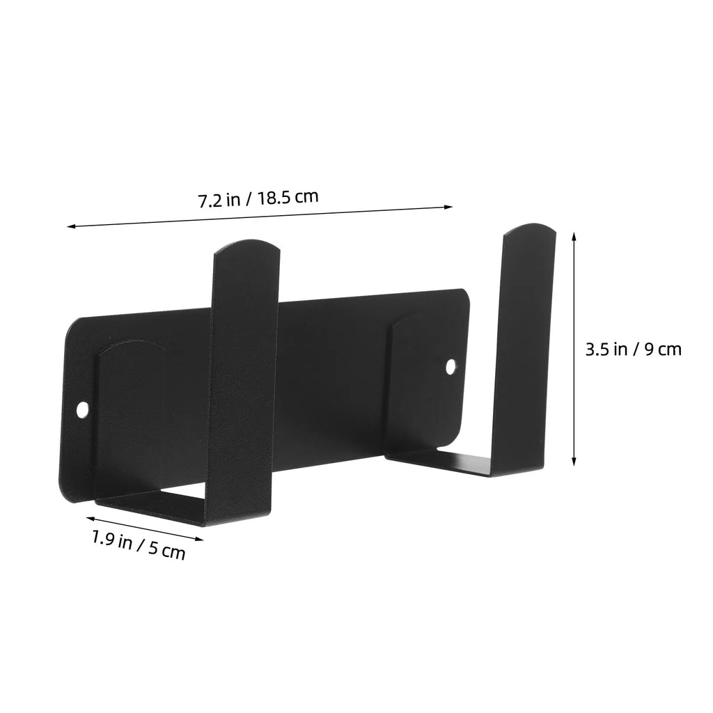Aviation Aluminum Cutting Board Rack Black Punch Wall Mount Pan Cover