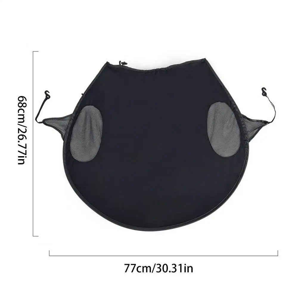 Stroller Cover Sun Breathable Shade Extender Quick-release Full Zpaxo Black United States