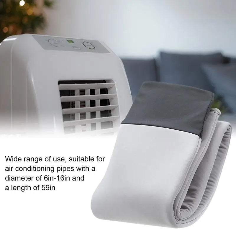 AC Hose Insulation Sleeve Dust Proof Adjustable Air Conditioner