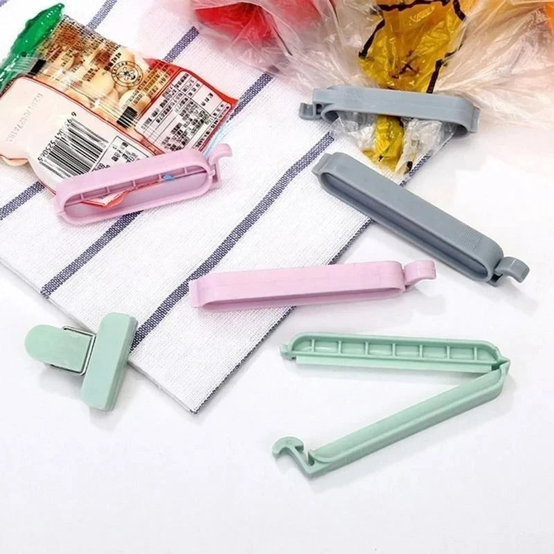 Reusable Food Bag Clips Airtight Storage Kitchen Organization