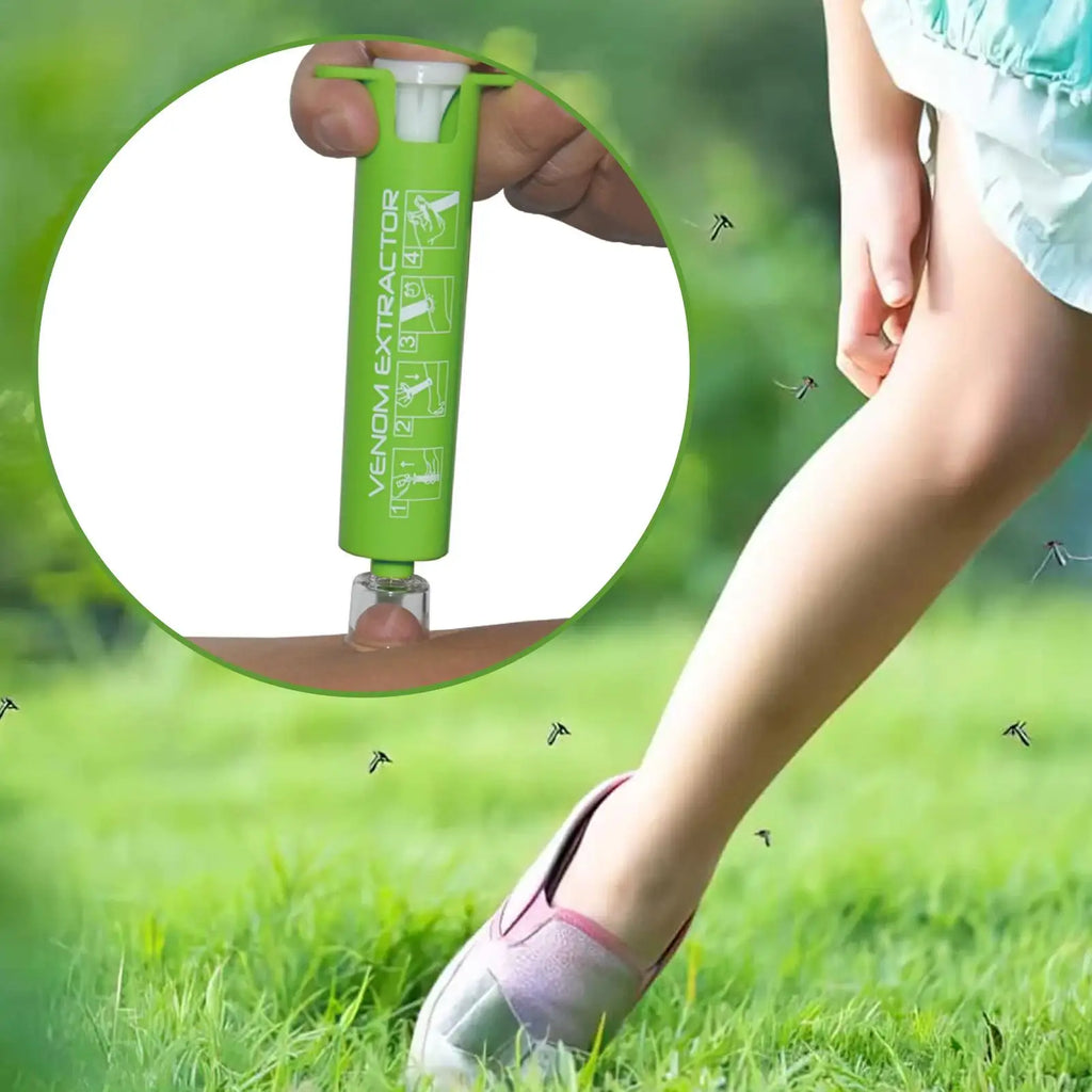 Sting Suction Tool Pump Vacuum Bite Safety Camping Hiking