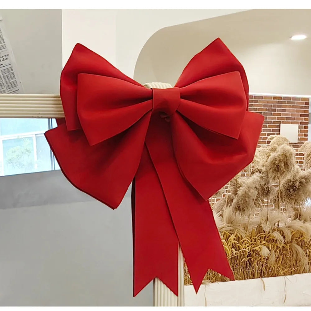 Giant Christmas Bow DIY Kit – 30/50/75cm Large Bow Decor Christmas Bow Decor Zpaxo
