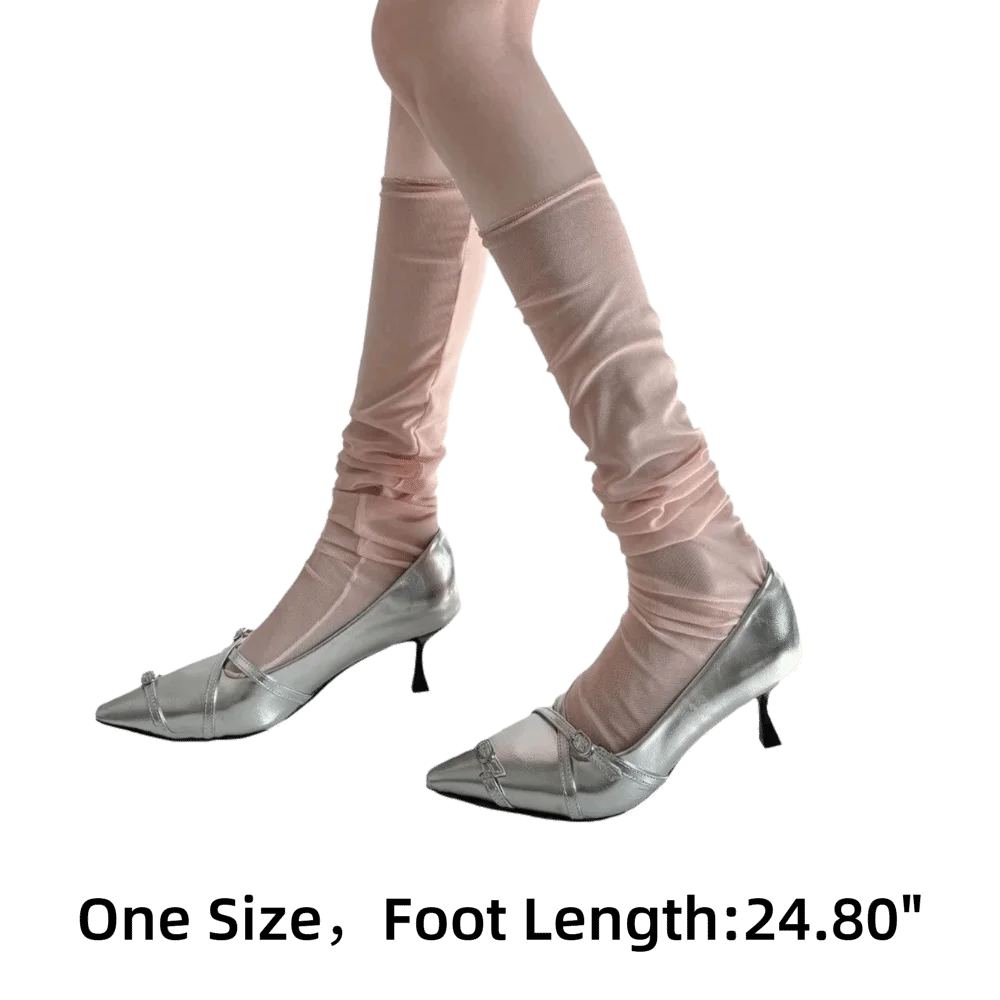 Sweet Woman Sexy Stockings Summer Soft Girls Ballet Socks Thin Breathable Leggings Socks Loose Costumes Zpaxo