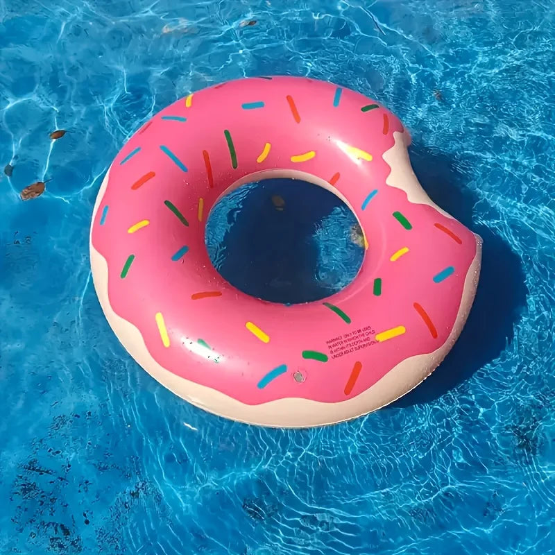 Donut Shaped Inflatable Pool Float Parties Photo Props Outdoor Events