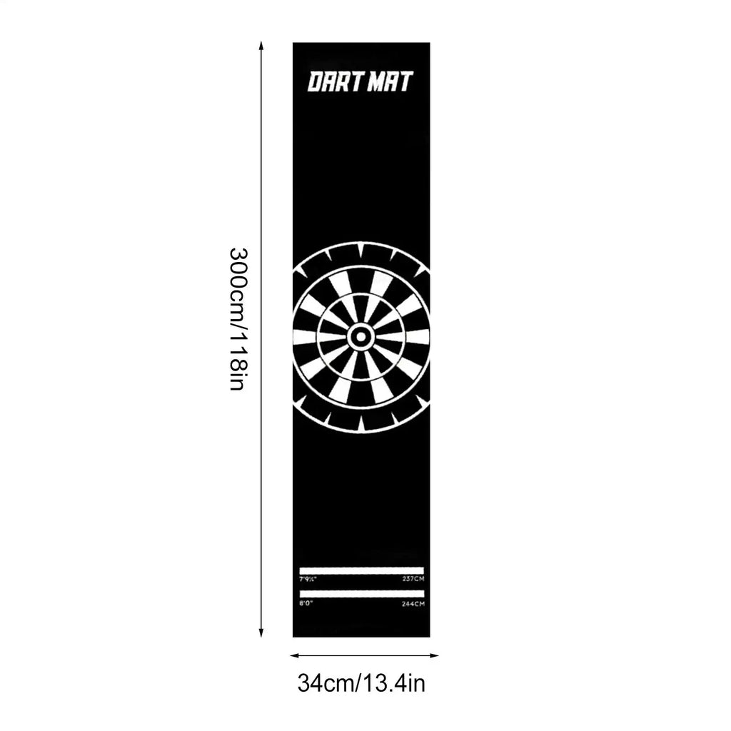 Dart Mat Floor Protection Throw Line Non Slip Absorbent Fast Drying