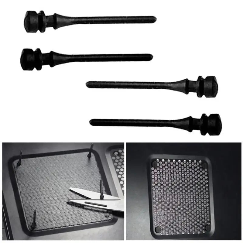 652F 12/24/36Pcs Fan Mount Screws Fan Screws Computer Cooling Fan Mount Screws Ceiling Fan Screws Noise Reducing Screws Zpaxo