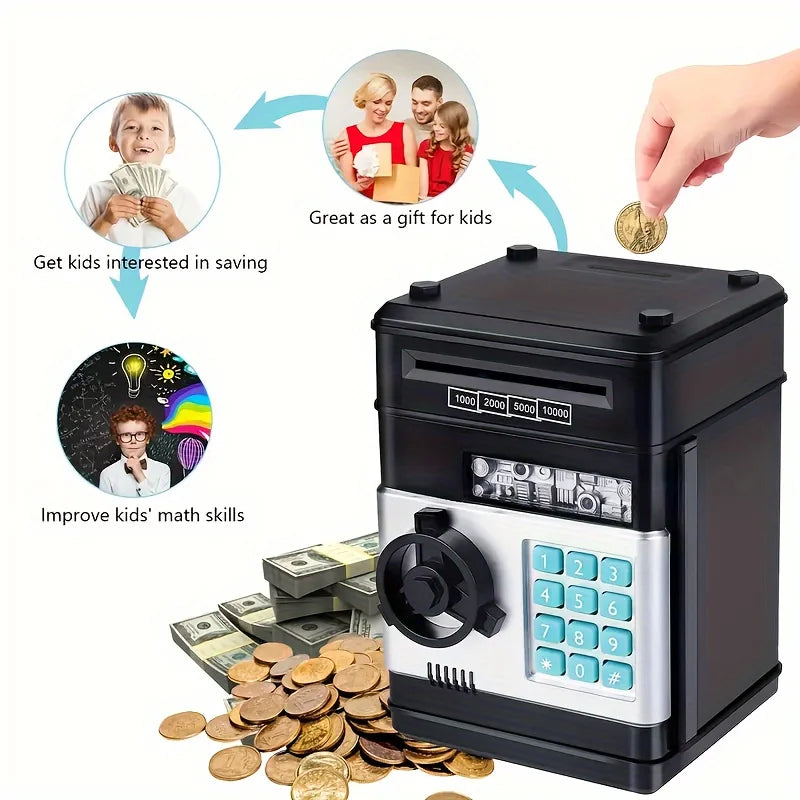 Money Bank Children's Toys Large Electronic Password Protection Cash