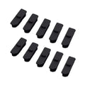 652F Easy Installs Silicone Dust Cap Port Desktop Laptop Computer Zpaxo Black CN