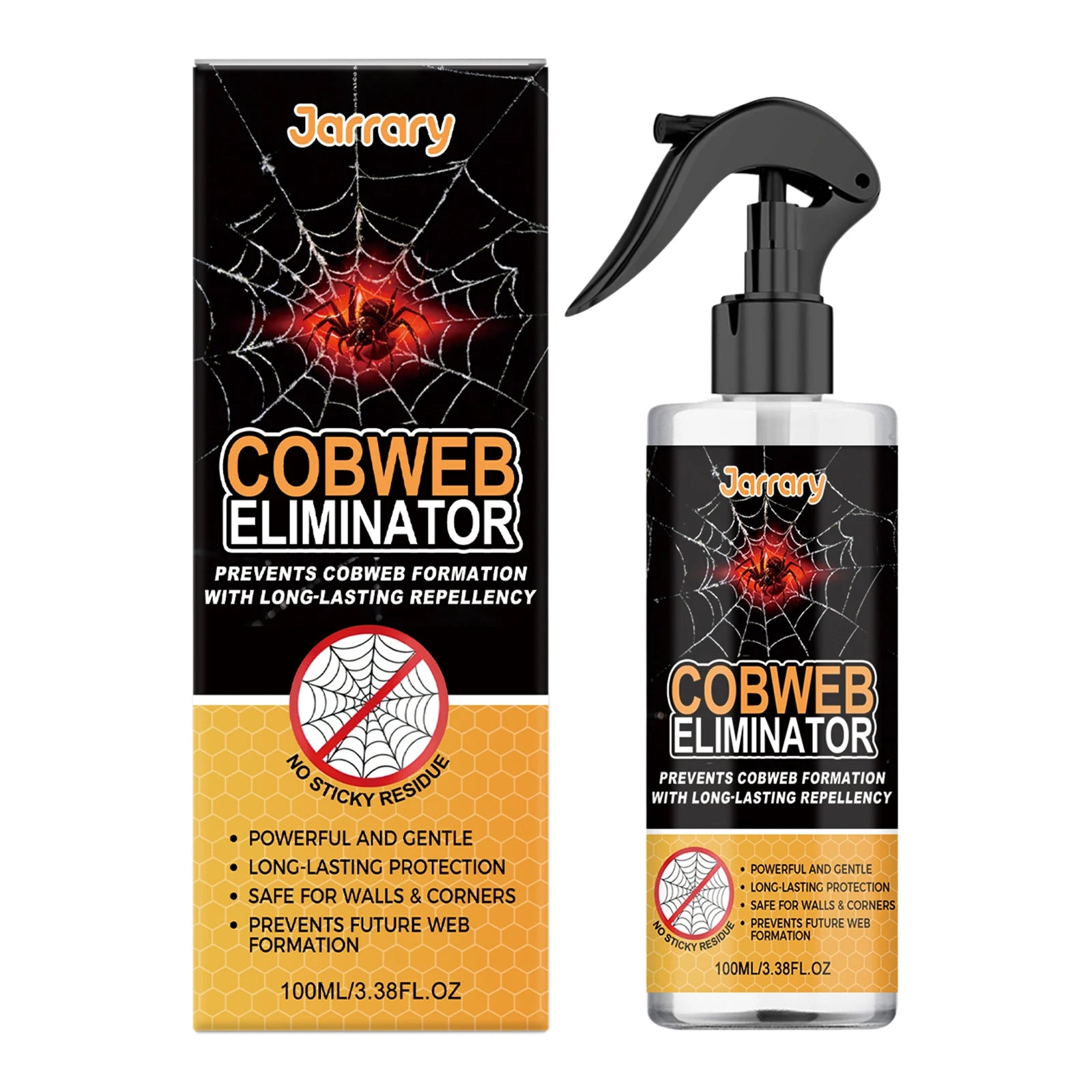 Spider Cobweb Eliminator Long Lasting Spray Prevent Spiderweb