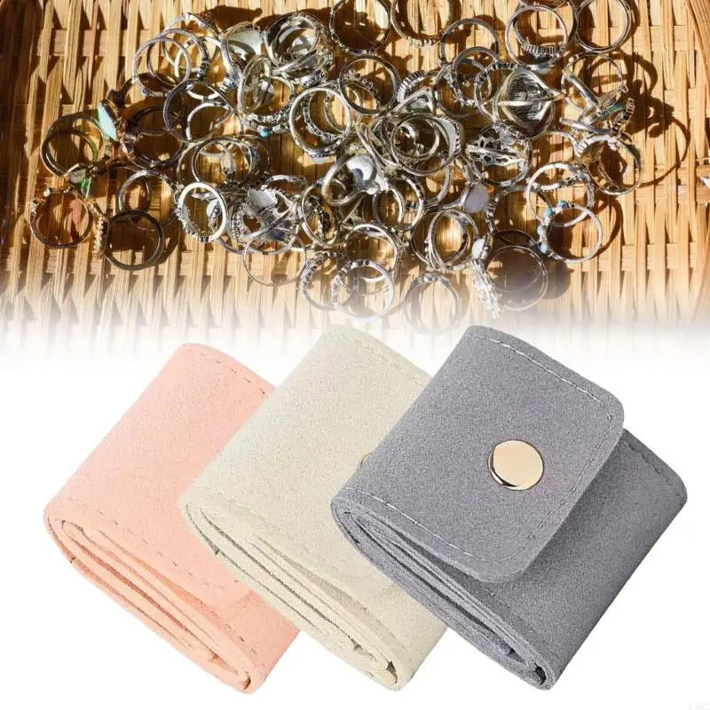 Portable Rings Storage Cases Soft Interior Waterproof Designs Small
