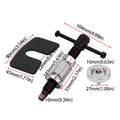 3Pcs Set Brake Caliper Tool Kit Durable Construction Universal Separator Piston Rewind Tools Replacement Piston Hand Tools Zpaxo Brake pad adjuster