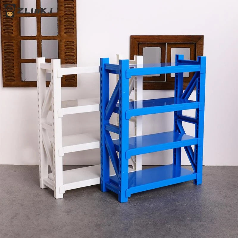 1 12 Scale Dollhouse Simulation Storage Shelves Warehouse Racks Model Zpaxo