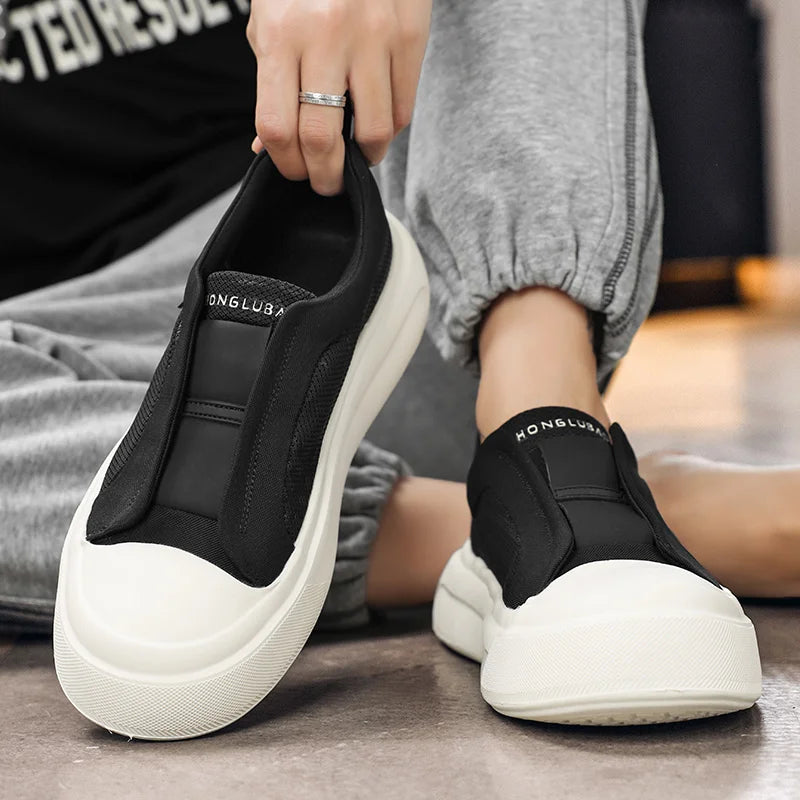 Men's Casual Sneakers Luxury Trainer Shoes Breathable Race Running