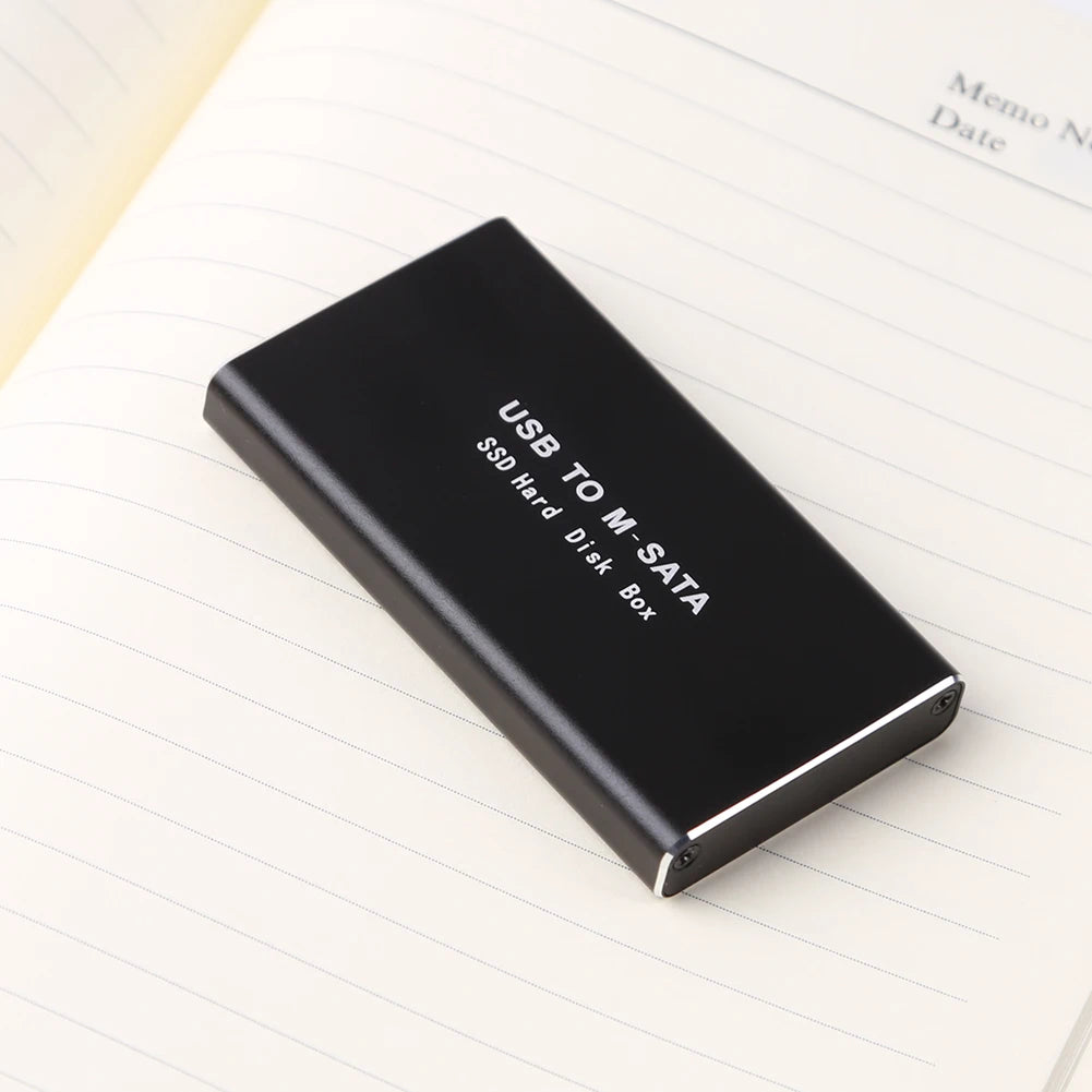 mSATA To USB 3.0/3.1 SSD Enclosure External HD Hard Drive Disk Box Storage Case Adapter Zpaxo