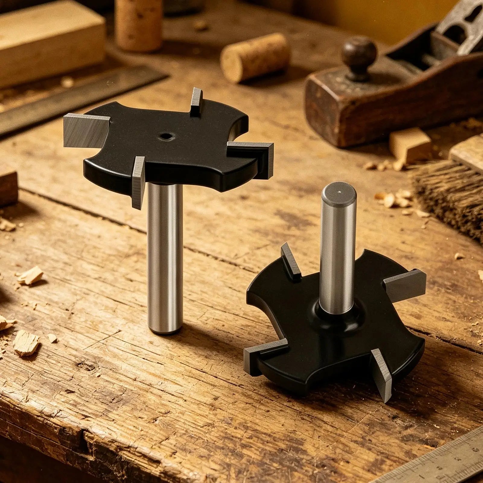 Spoilboard Surfacing Router Bit 1 Shank Wood Milling Cutter 4 Flutes