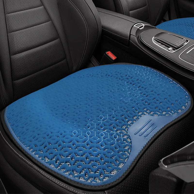Honeycomb Gel Car Seat Cushion – Breathable Summer Seat Pad