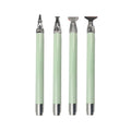 4-Pack LED Diamond Art Pens with 1/3/6/9 Multi-Tip Heads, Light Up Drill Pens, Diamond Painting Tools and Accessories, DIY Craft Zpaxo 4PCS