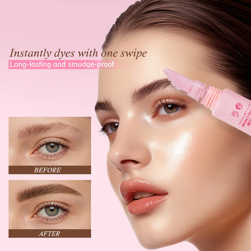 Durable Anti-smudging Eyebrow Dye Lightweight Long-lasting Shaping