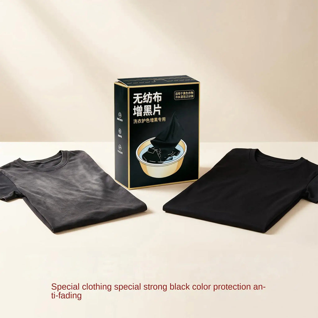 Black Dye Clothes Fabric Darkening Restoration Tablets Clothing Sheet