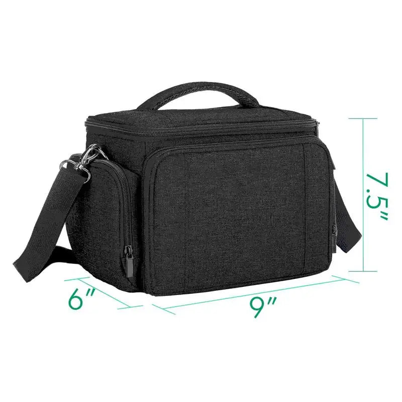 Portable Carrying Bag For Cricut Joy Household Heat Press Storage Bag With Adhesive Adjustable Straps Handle For Cricut Joy Zpaxo