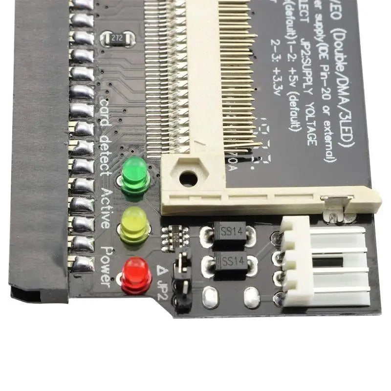 652F Compact Flash Card to IDE to 40Pin to 3.5in Expansion Card for Desktop Zpaxo