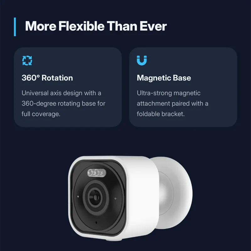Mini 4K HD Camera WiFi Wireless Monitoring Security Protection Remote Monitor Video Surveillance Smart Home Security System 2026 Zpaxo