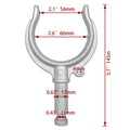 Aluminum Construction Aluminum OarLock Premium Marine Fork Design Oarlock Side Mount Base Construction Boat Paddleforks Boat Zpaxo With a circle