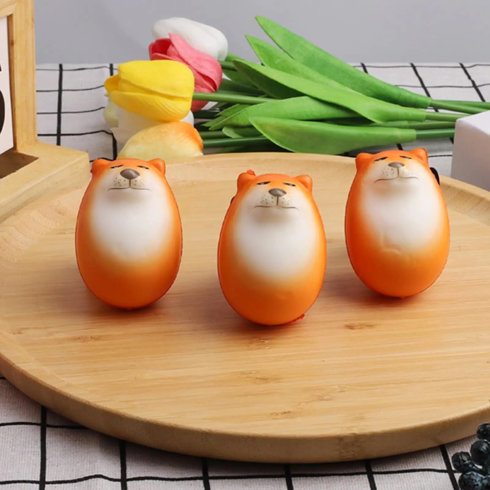 Squeeze Fidget Toys Funny Dog Sensory Fidget Toy Slow Rising Calming Animal Figurines Desk Decor For Holiday Birthday Travel Zpaxo